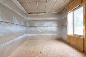 A well-insulated attic